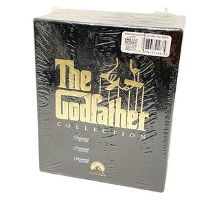 The‎ Godfather Sealed Vintage 1997 VHS Parts I, II & III Sealed Movie NEW